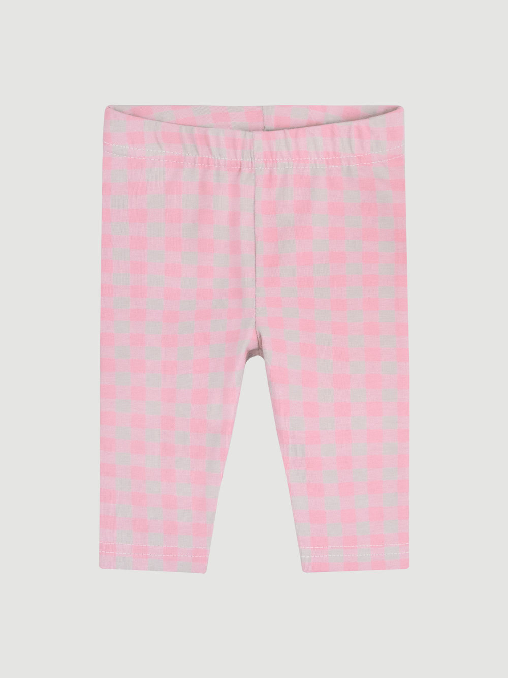 Комплект Mjölk Свитшот Steel Grey/Легинсы Клетка розовая