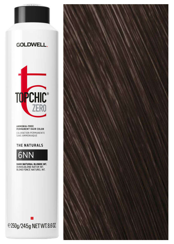 Goldwell Topchic Zero 6NN Темно-русый - экстра 250 мл