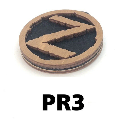 (AROMAWOOD) Ароматизатор подвесной деревянный "Z"