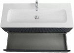 Тумба с раковиной Cezares DUET-N 120 DUET-N-1200-2C-SO-GR-P графит