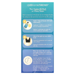 Queen of the Thrones, маска с касторовым маслом, для детей, 1 шт.