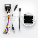 Комплект рамки с разъёмами 9" Ford Focus 2 2005-2011(кондей) - Car-Smart 7012CON