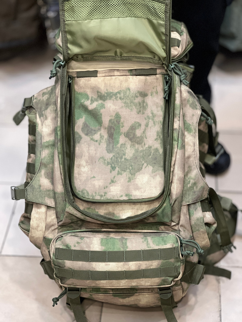 Рюкзак рейдовый 7.62, 100 л, Лес