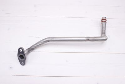 Трубка слива масла с турбокомпрессора Cummins ISBe 0161 /4992206,3287574/