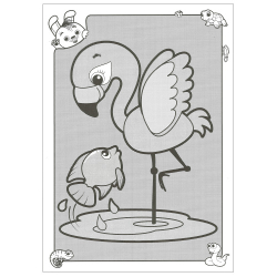 Умный зайка. Водные раскраски. Зоопарк