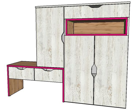 Обувница ДЕПО-5 левая