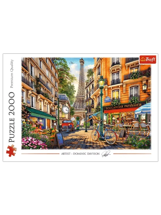 Пазлы для детей и взрослого 2000 элементов Полдень в Париже