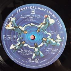Винтажная виниловая пластинка LP Journey Frontiers (Japan 1983) (Obi) Separate Ways