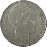 France, 20 Francs 1937 – "Turin" Series, XF