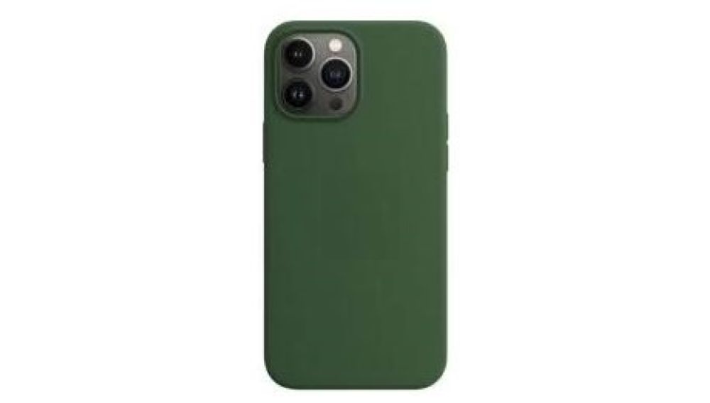 Накладка Apple 13 Pro силикон green Coblue