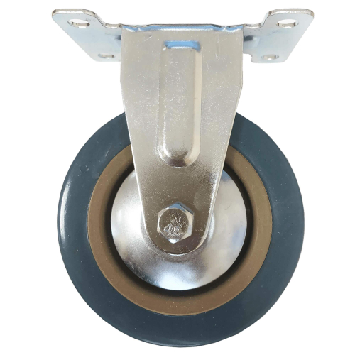 ОПОРА КОЛЕСНАЯ НЕПОВОР.НА ПЛОЩ. 75ММ ПЛАСТ/РЕЗИН СЕР 1ШТ