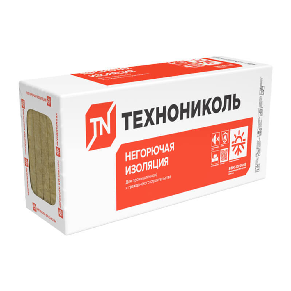 Утеплитель Технониколь ТехноРуф Н 30 1200х600х100 мм, 3 шт