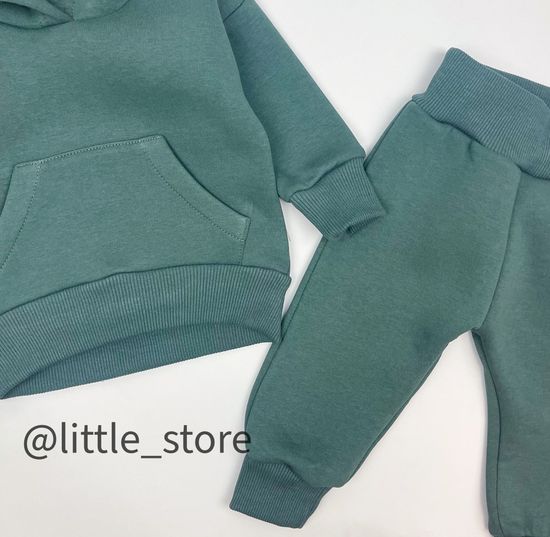 Комплект из футера с начесом "Simple" Пихта