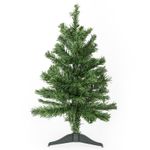 Ель новогодняя искусственная настольная "Classic Green" 50 см, зеленая, ПВХ, ЗОЛОТАЯ СКАЗКА, 591709