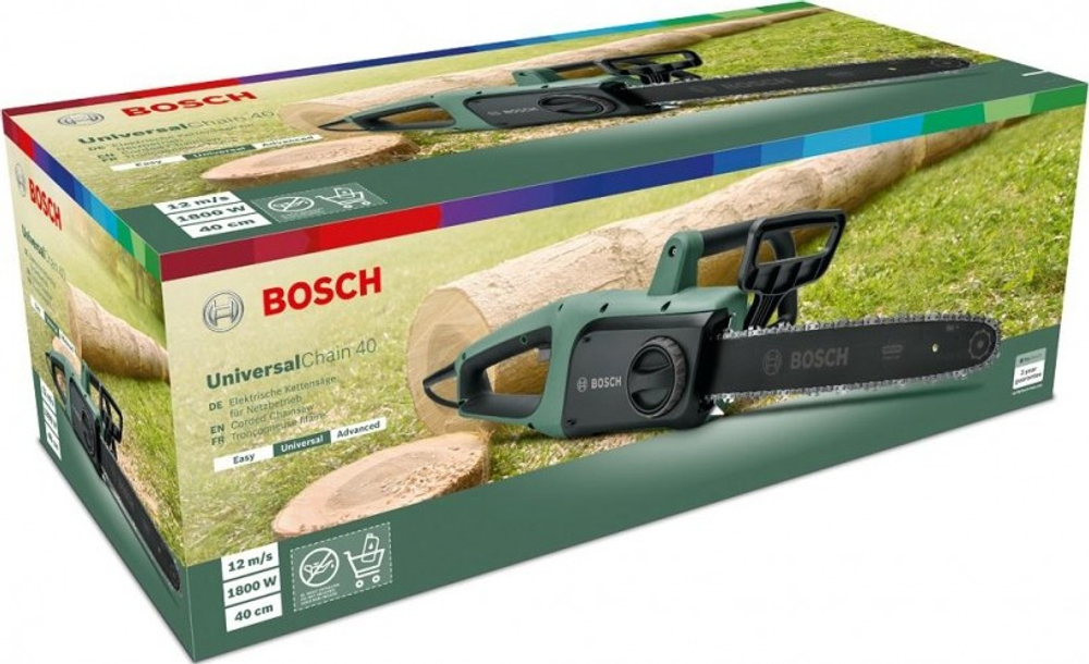Электропила цепная BOSCH UniversalChain 40 06008B8400