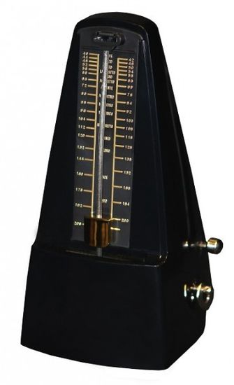 Метроном механический FLIGHT FMM-10 BLACK