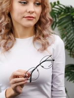 Оправа для очков женская брендовая металл