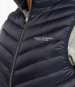 пуховая безрукавка Armani Exchange - темно-синий(8NZQ52 ZNW3Z)