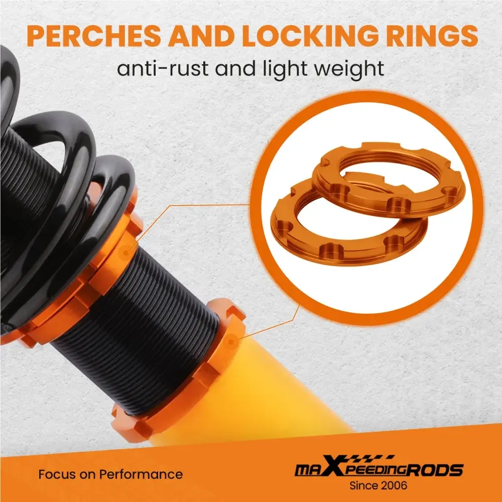 Adjustable Height Coilovers Kits подходит для автомобиля Honda Accord 1998 - 2002 compatible for Acura TL CL 1999 - 2003 lowering kit