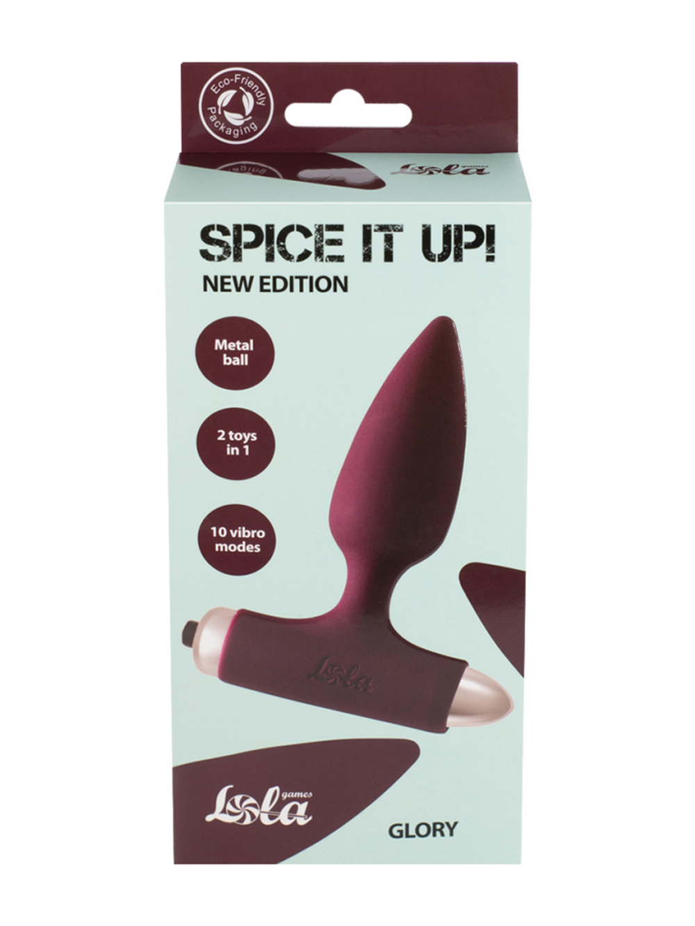 Lola games Spice it up New Edition Glory - Анальная пробка с вибрацией