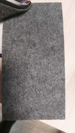 Ковролин выставочный Спектра, светло-серый 521, ширина 2 м, рулон 100 кв.м