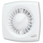 Вентилятор накладной D100 с обратным клапаном белый Эра WIND 100C