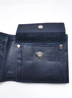 Кошелек «Соты». Цвет синий