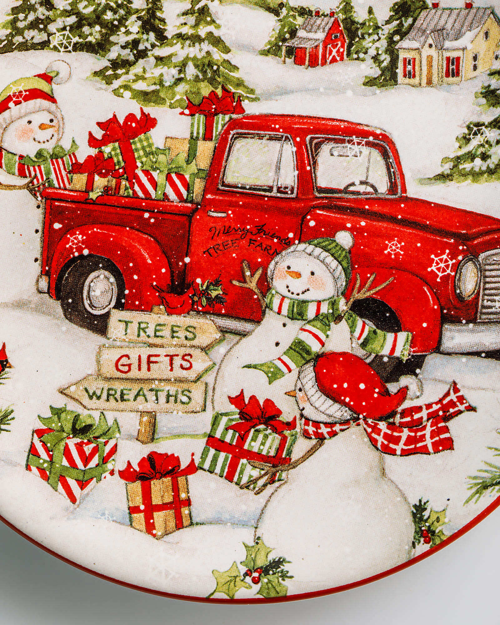 Тарелка пирожковая 16см Certified International Corp Домой на Рождество Подарки