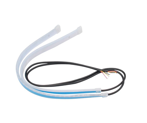 Светодиодная (30 см.) лента двух режимная 30 см (ДХО+поворотник) 0.2 23x12x3