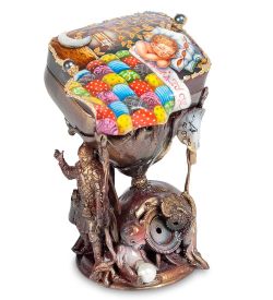 Народные промыслы ШК-50/10 Шкатулка «Колыбельная» Шеншин М.