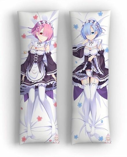 Дакимакура Рем и Рам №4