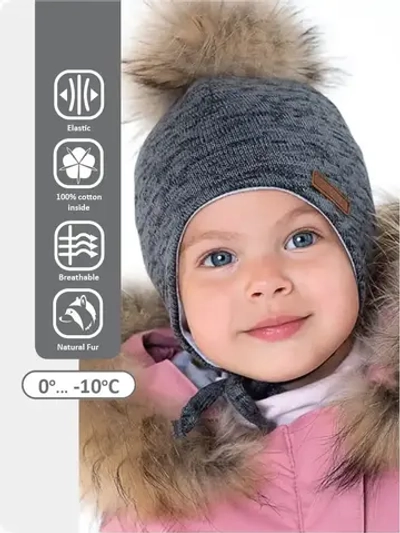 Шапка из флиса BONBON