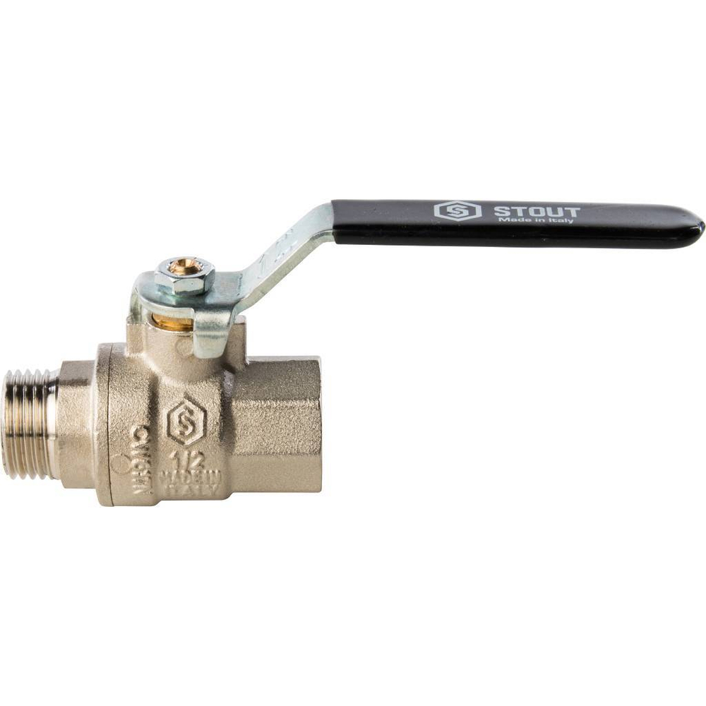 Кран шаровой муфта/резьба полнопроходной (рычаг) 15