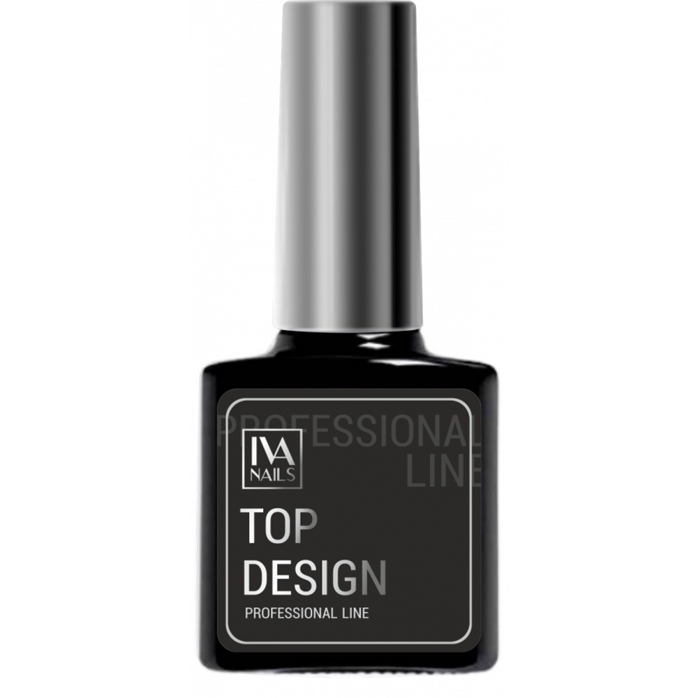 TOP DESIGN Iva Nails/ Топ для втирки, 8 мл