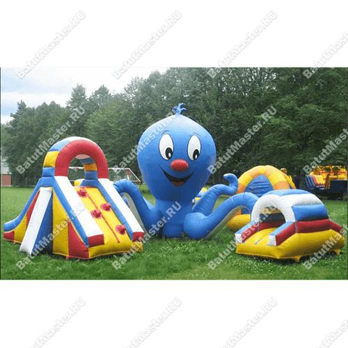 Модульный батут "Большой осьминог"