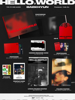 Альбом BAEKHYUN - HELLO, WORLD 4th Mini Album PHOTOBOOK 2 Version SET