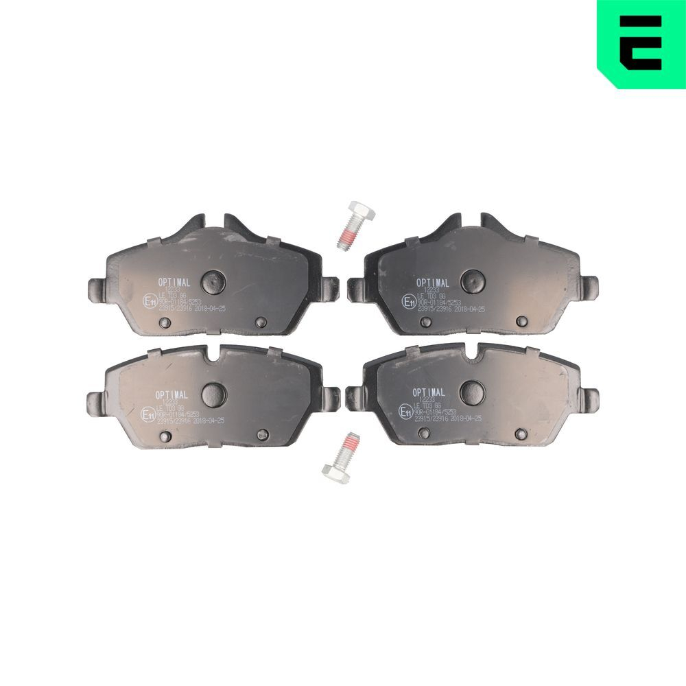 OPTIMAL - BP12233-OPT - Brake Pad Set, disc brake