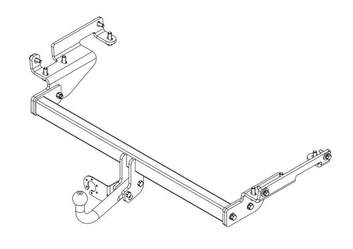 Фаркоп Avtos на NISSAN Murano (2016)(паспорт и сертификат в комплекте)(без электрики)NS 33