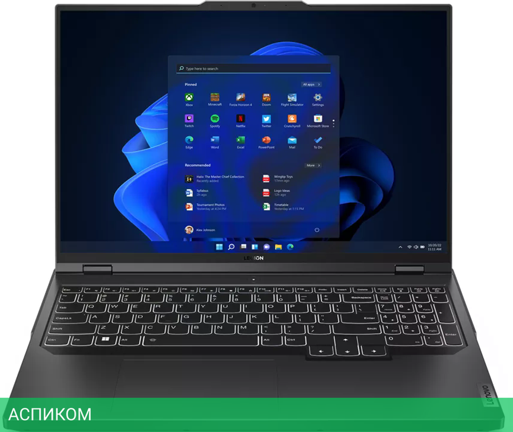 Ноутбук Lenovo Legion Pro 5 16IRX8 82WK00M7US