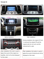 Магнитола Nissan Teana J32 2008-2013 (любая комплектация) - Carmedia RC004/KP-13-464-S10 монитор 13" QLED+2K на Android 12, ТОП процессор, 4G SIM-слот, CarPlay, 4+64ГБ