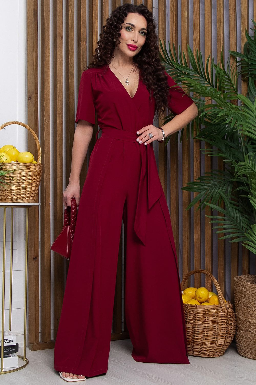 Комбинезон Мой успех (бордовый) К13292-13М LT Collection