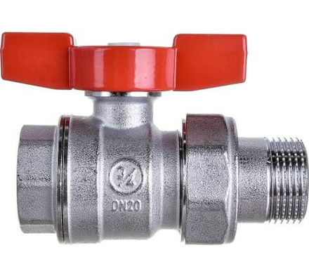 Кран шар. с америк. 3/4"ВН б. GIACOMINI