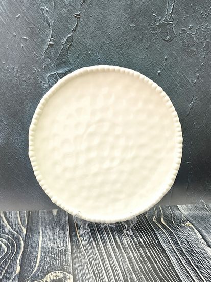 Блюдо сервировочное круглое 27 см. Бусины