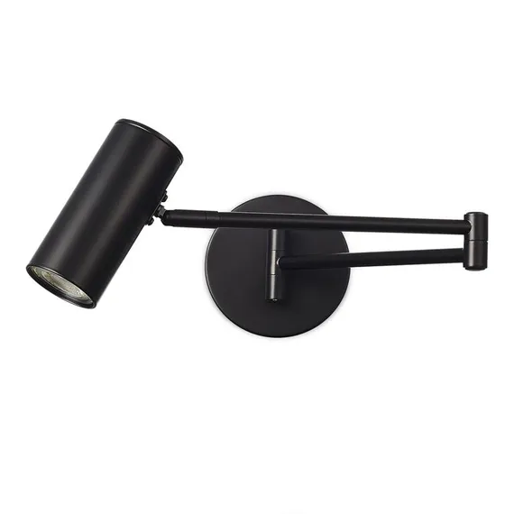 SLE201041-01 Светильник настенный Черный/Черный GU10 LED 1*5W 4000K ZOOM