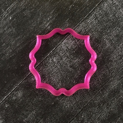 Фигурная рамочка №3