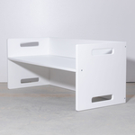 Растущий стул для детей, 74х34х34, Чек, стол и стул 2в1, деревянный, белый, Dipriz