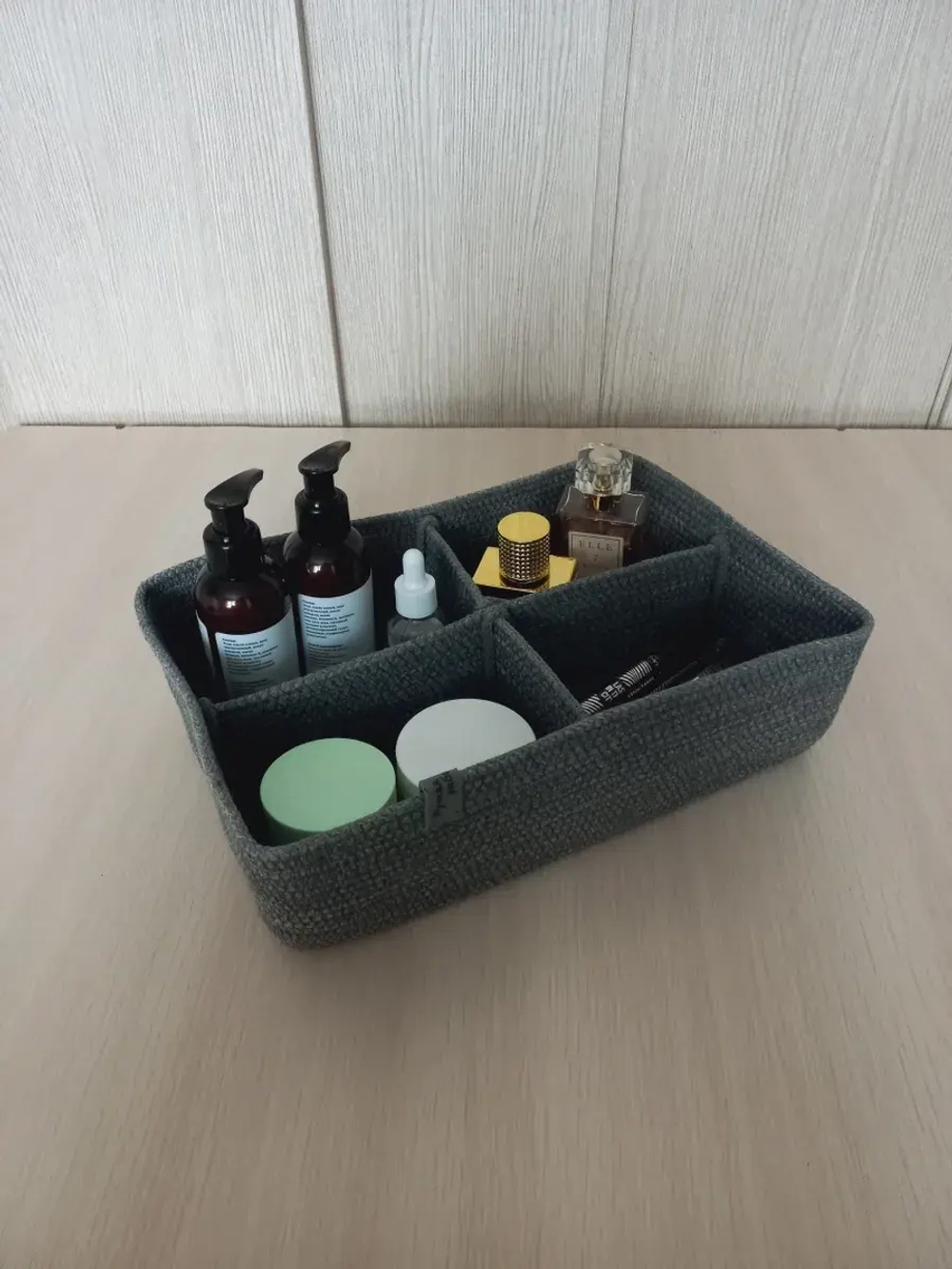 Корзина для хранения плетеная