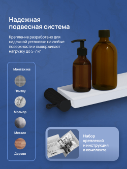 Набор STWORKI Стокгольм S36388BKW трансформер, матовый черный, полки белые