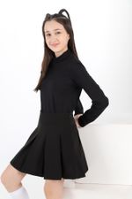 Джемпер для девочки Скул-3 Виотекс ЧЁРНЫЙ