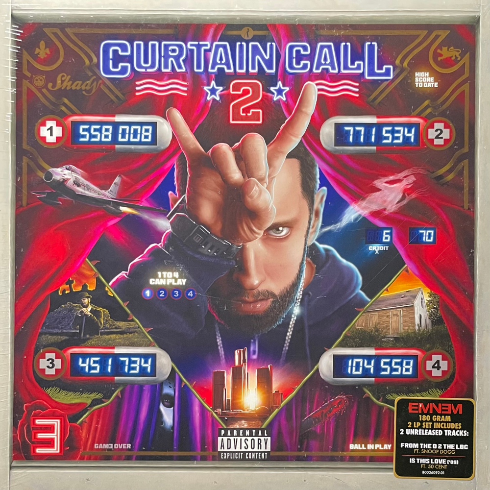 Eminem ‎– Curtain Call 2 2LP (Германия 2022г.)